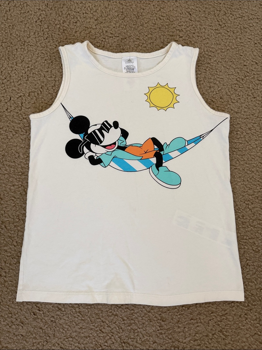 Boy’s Disney Mickey Mouse Tank Top